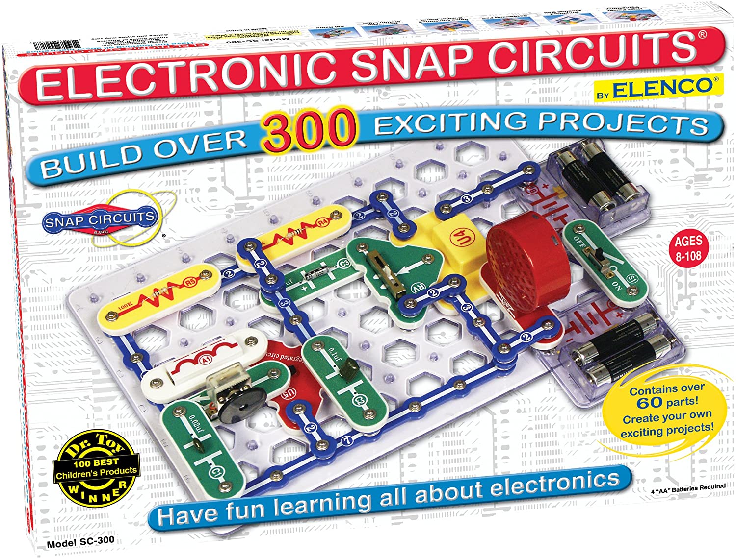 Electronic set: Snap Circuits Classic SC-300 Electronics